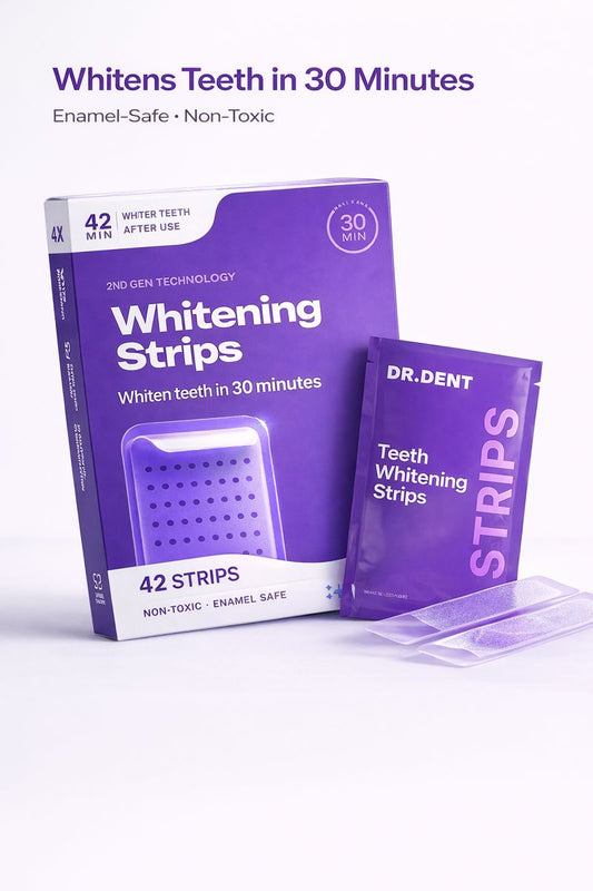 DRDENT Purple Teeth Whitening Strips
